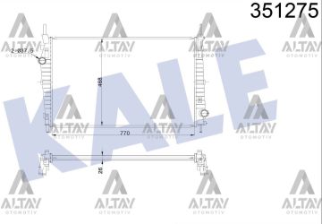RADYATÖR SU TRANSİT V347 07-14 3.2 TDCI