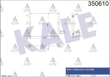RADYATÖR KLİMA ATOS 98-02