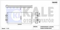 KALORIFER RADYATORU PARTNER TEPE BERLINGO III 08> 1,6HDI 1,6 16V
