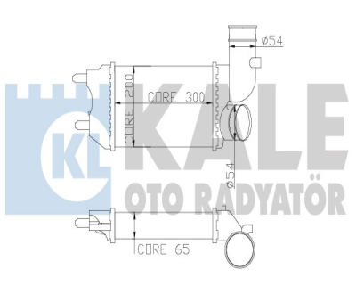 İntercol Radyatörü Al/Pl/Brz295X202X62 Ducato / Boxer / Jumper 2,2-2,3-2.8 Hdı