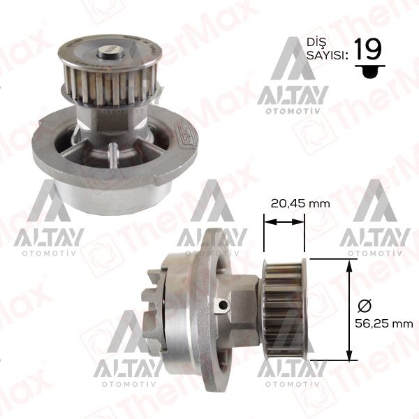 DEVİRDAİM ASTRA F / ASTRA G / CORSA B / VECTRA A / VECTRA B C14NZ-C16NZ-C12NZ