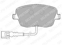 On Fren Balatası-Kablolu  (Vw Polo 02-10  Seat Ibıza 02-10  Skoda Fabıa 00-10)