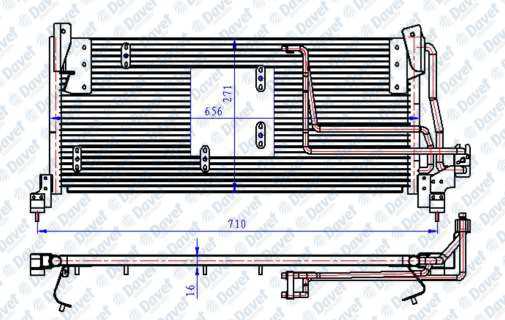 Klıma Radyatoru Combo Corsa B Tıgra A 641×268×16