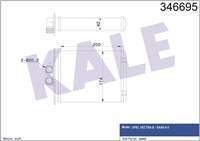 KALORİFER RADYATORU MEKANİK (OPEL VECTRA B - SAAB 9-5 )