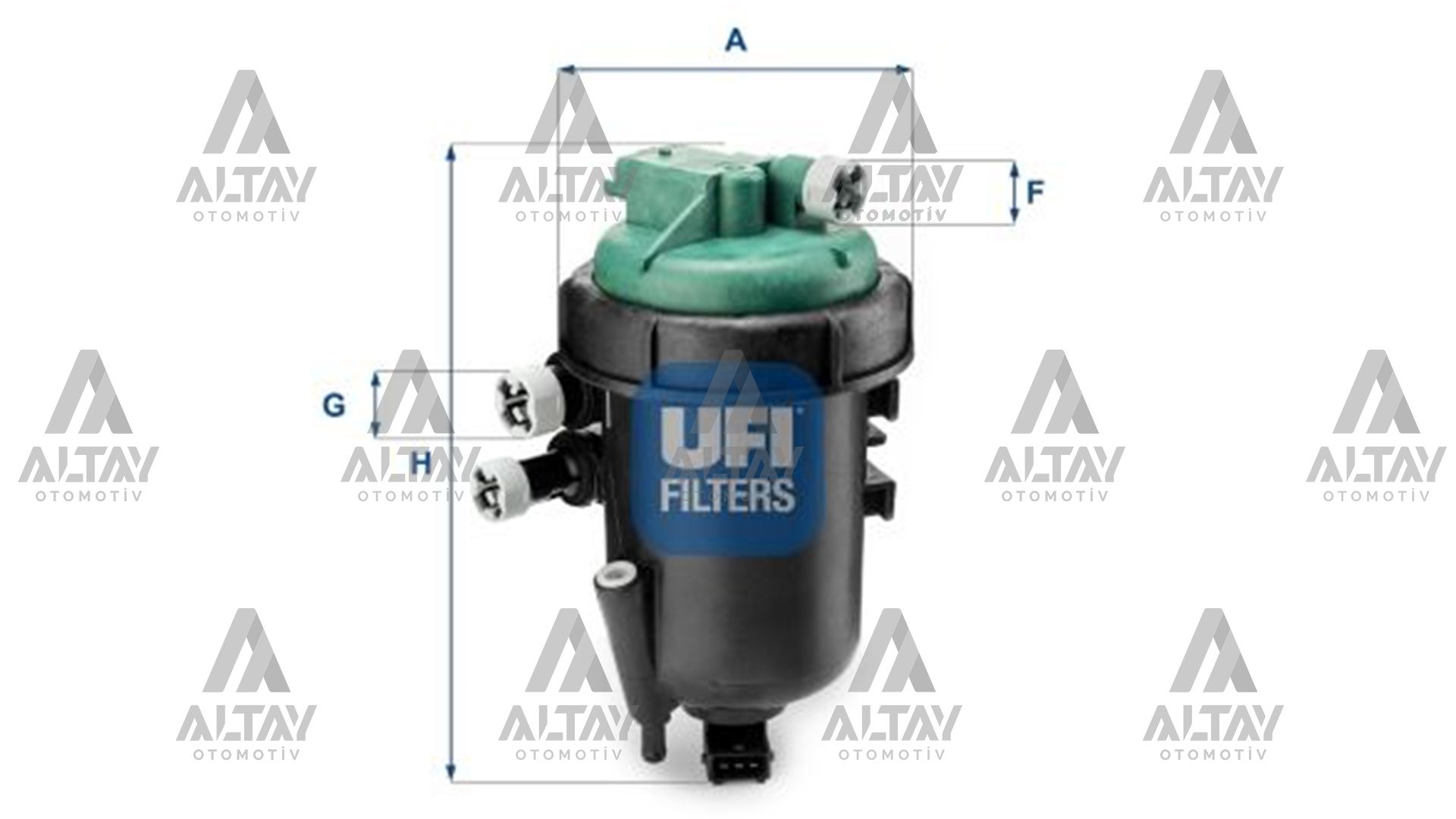 YAKIT FILTRESI (MAZOT) DOBLO 05-10 / LINEA 07=> 1.3JTD 75PS KOMPLE OEM (ORİJİNAL EQUİPMENT MANUFACTURER)