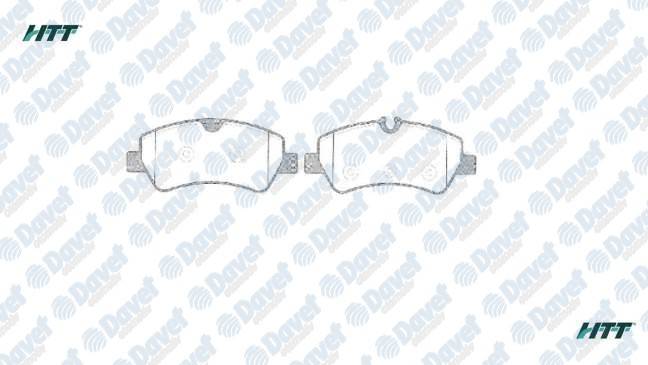 Arka Fren Balatası Transıt Custom V362 V347 V348 2,2Tdcı 12 /> (Arka Tek Teker)