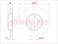 Fren Dıskı On S90 Iı (234) 2.0 D3 15 > V90 Iı 16 > 16 Jant
