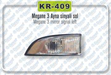 DIS DIKIZ AYNA SINYALI SOL MEGANE III-FLUENCE