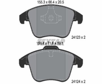 Fren Balatası Ön  Freelander 2 - Evoque Bm