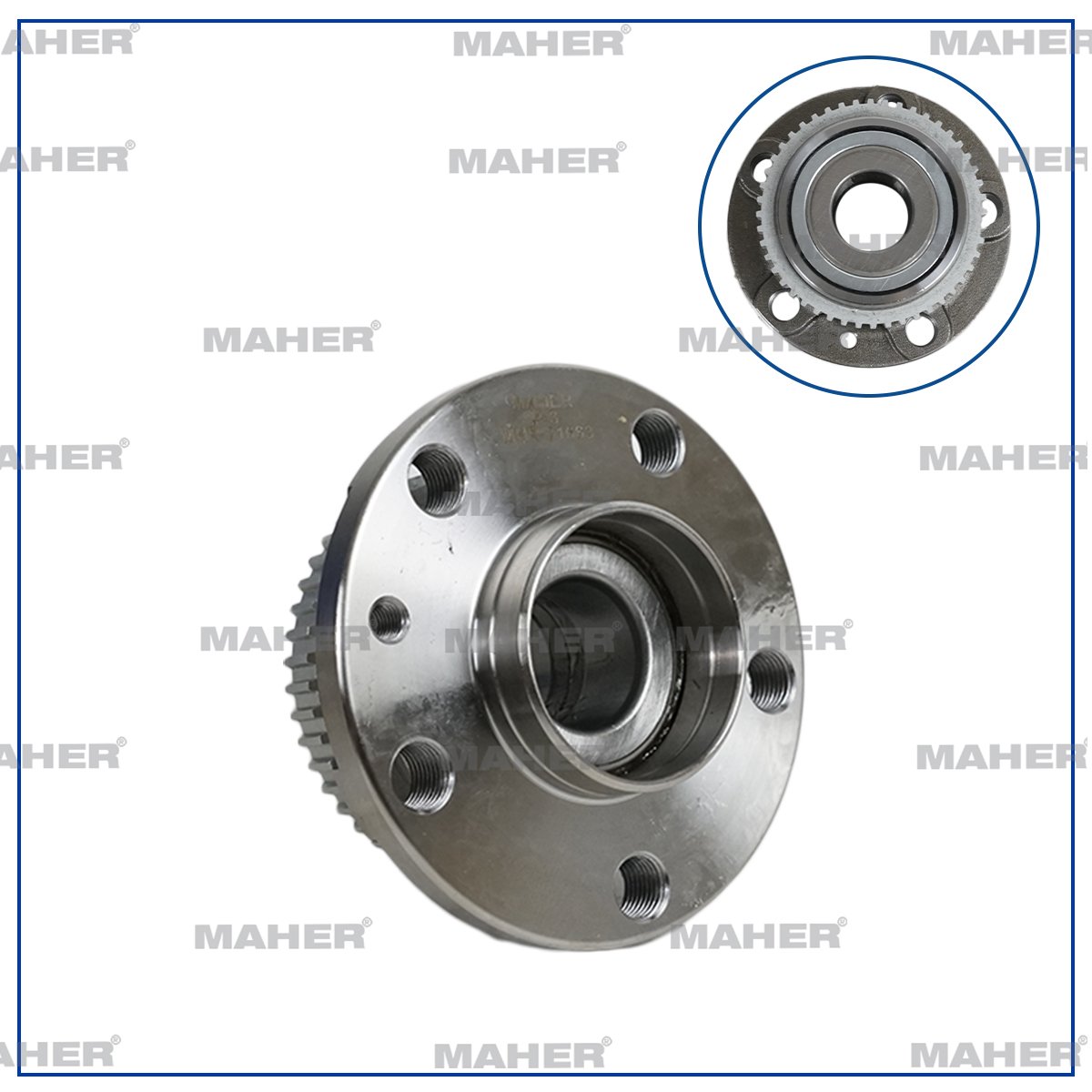 TEKER PORYASI SCUDO / EXPERT / JUMPY 96-06 ARKA RULMANLI ABSLI 48 DIS