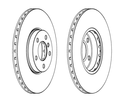 Fren Diski Ön Adet X5 E70-X5 F15-X6 E71-X6 F16 Bm