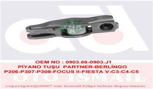 PİYANO TUŞU P206-207-307-308-407-PARTNER-BERLINGO-C2-C3-C4-C5-FIESTA V-VI-FOCUS II 1.6HDI-1.6TDCI