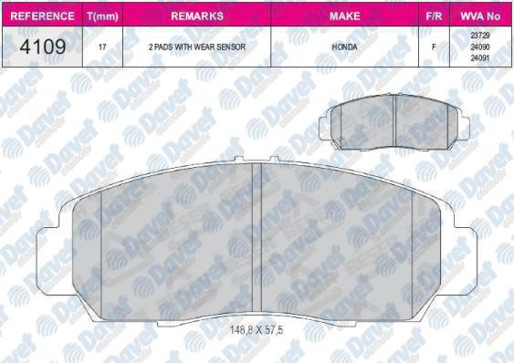 FREN BALATASI ON HONDA CIVIC 2006-2012 HB SEDAN
