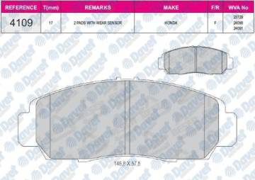 FREN BALATASI ON HONDA CIVIC 2006-2012 HB SEDAN