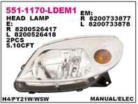 ON FAR SAG DACIA SANDERO 08-