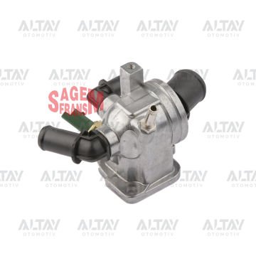 TERMOSTAT DOBLO 01-10 / LINEA 07=> / ASTRA H 04-10 / 1.3JTD EURO 4 KOMPLE CONTALI SENSÖRLÜ 88°C