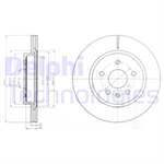 ARKA FREN DISKI HAVALI INSIGNIA SPORT TOURER 1,6 / 1,6T / 1,8 / 2,0CDTI 07 / 08>