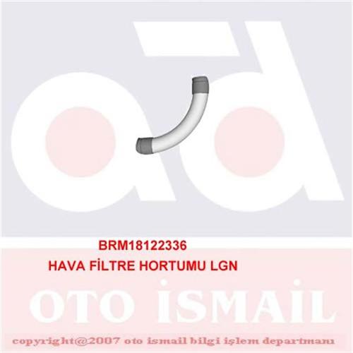 (x) HAVA FİLTRE HORTUMU LGN 1.6 16V