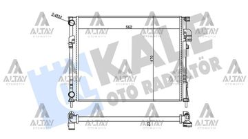 RADYATÖR SU TRAFIC II 01-14 / VIVARO 02-14 / 1.9 DCI M-T MEKANİK