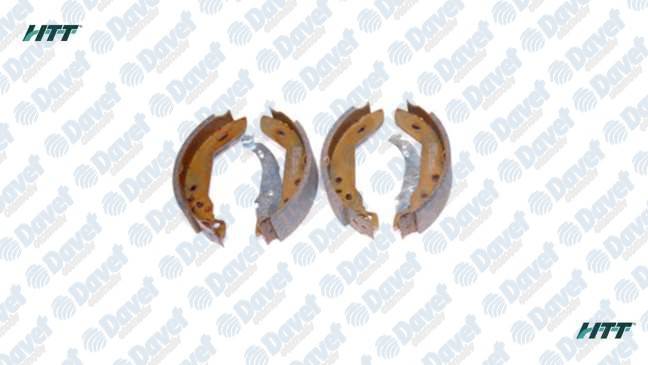 ARKA FREN BALATASI PABUC P205 R9 R11 CLIO I 1,5DCI P205 I / II P309 I / II BENZINLI TU MOTOR (180×40) / (KUCUK)
