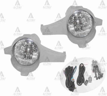 SİS LAMBASI HILUX 05-14 VIGO DUYLU ÖN SAĞ-SOL TAKIM TESİSATLI