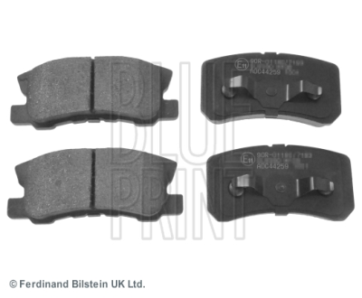FREN BALATA ARKA ( MITSUBISHI : ASX 11>12 / OUTLANDER 07> / GALLOPER / PAJERO 00> // PEUGEOT : 4007 // CHRYSLER : VOYAGER )