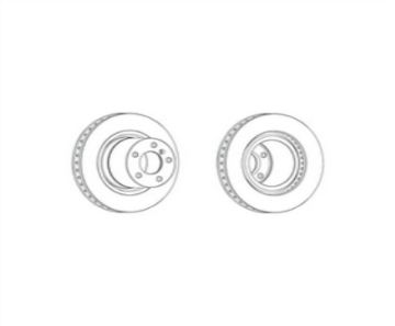 FREN DISKI ARKA HAVA KANALLI (BMW:X3 (F25) / X4 (F26) ) TAKIM