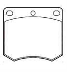 ON FREN DISK BALATA ( FORD : TAUNUS 1.6 76- )