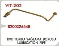 TURBO YAGLAMA BORUSU-(RENAULT: ''1.5 DCI'' K9K MOTOR)