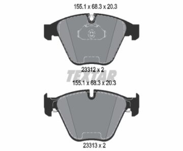 Fren Balatası Ön  E60-E60 Lci-E61-E61 Lci-E63-E63 Lci-E64-E64 Lci Bm