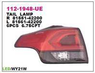 Stop Lambası Sol Toyota Rav4 16- Ledlı Tıp