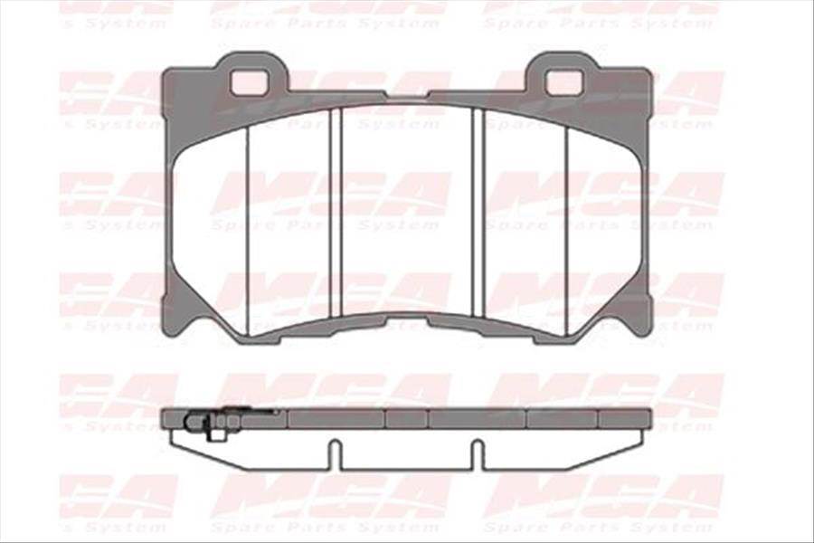 Balata Fren On( Infınıtı Fx30 3.0 Dt / Fx37 3.7 / Infınıtı G7 3.7 / Q50 / Q60 / Q70 Nıssan: 370 Z 09>)