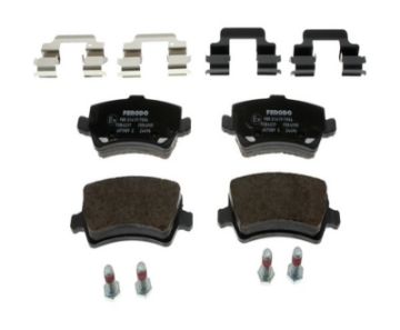 FREN BALATASI ARKA (VOLVO: S60-S80-XC60-XC70-V60-V70 (09-17) ( FREELANDER II 13-- EVOQU 12-- )