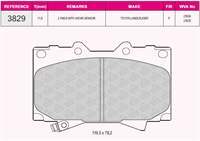 ON FREN BALATASI LANDCRUISER TD 4.2 4.7 98>08 LEXUS 01>08