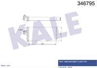 KALORIFER RADYATORU V-CLASS 638/2 96>03 VITO 638 96>03