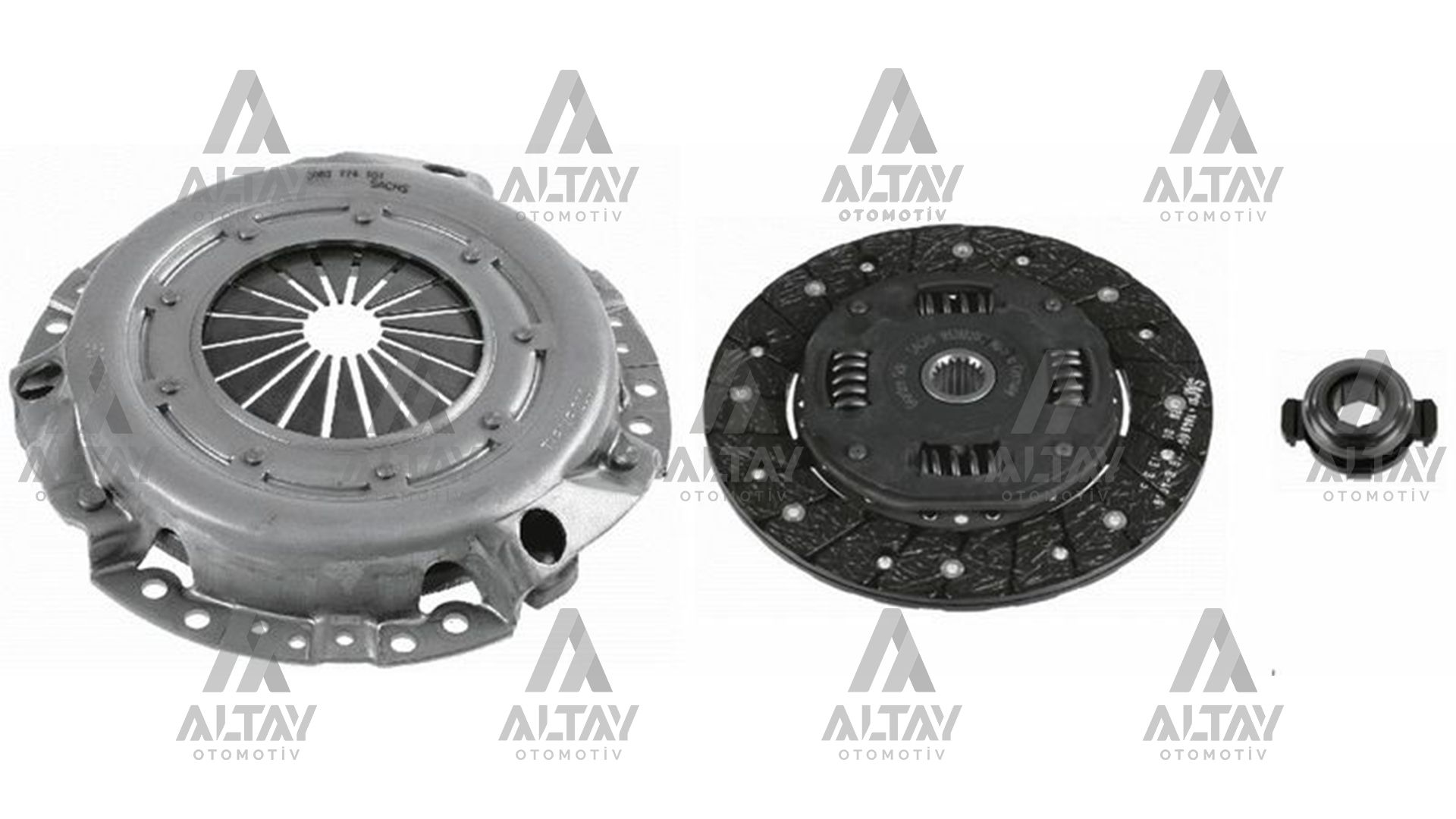 DEBRİYAJ SETİ 205 / 306 / 405 / PARTNER 92=> 1.8 -1.9 DİZ.
