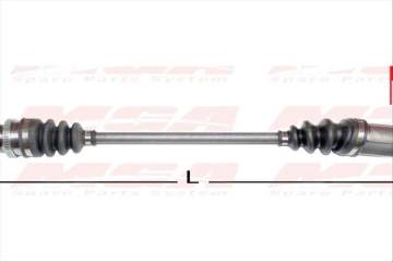 AKS KOMPLE SOL-(ABSLI)-(TOYOTA: YARIS 99>05 ''1.0''  )