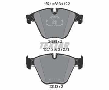 Fren Balatası Ön  F06-F10-F11-F18-F12-F13 Bm