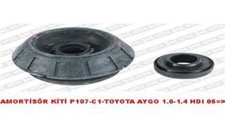 AMORTİSÖR KİTİ P107-C1-TOYOTA AYGO 1.0-1.4 HDI 05=>