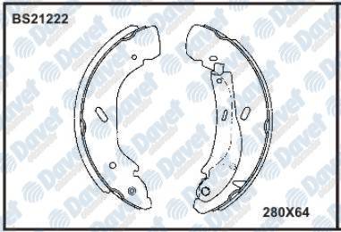 ARKA FREN PABUCLU BALATA TRANSIT V184 00>06 A.CEKER