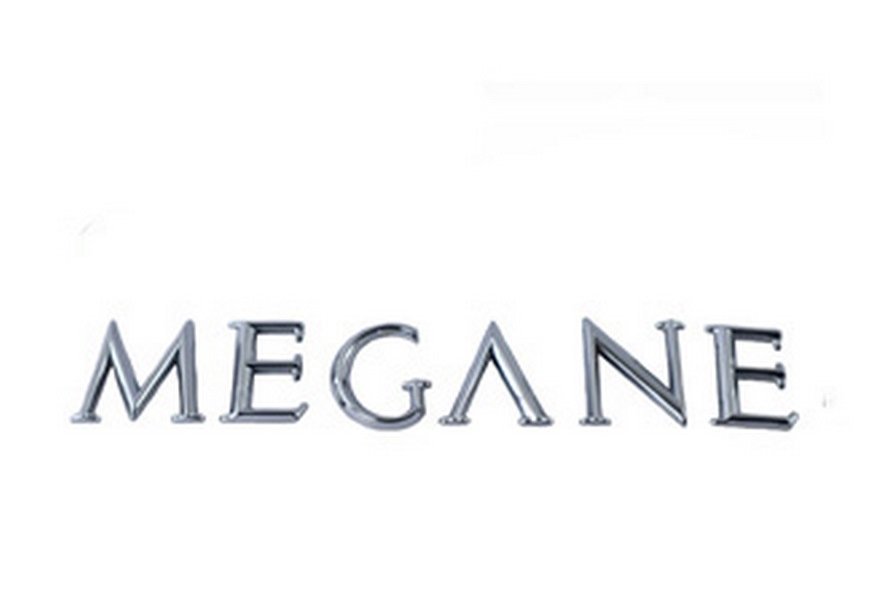 ARKA BAGAJ YAZISI (MEGANE) MEGANE II