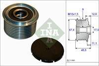 Alternator Rulmanı 8 Kanal'Lı Mercedes Atego 2-Cıtaro O530-Conecto O345-Tourıno O510