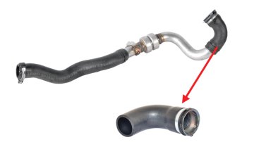 TURBO HORTUMU KUCUK METAL PARCA HARIC DUSTER 1,5 DCI