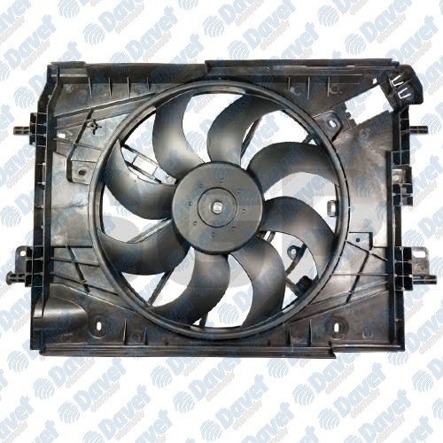 RADYATOR KLIMA FAN MOTORU DAVLUMBAZLI CLIO IV SYMBOL III DOKKER LODGY 1.5DCI KOMPLE