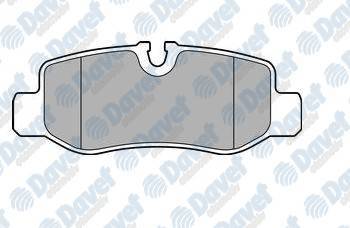 Fren Balatası Arka V-Class W447 14> Vıto W447 14>