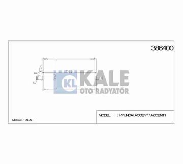 RADYATÖR KLİMA ACCENT 95-00