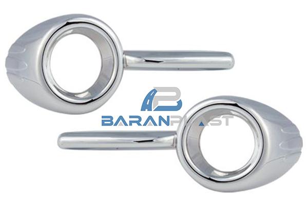 SIS FARI ÇERÇEVESI (KROM) FIAT DOBLO 10=>