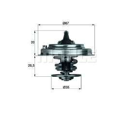 Termostat 92C A4 1.8 Quattro-A4 2.4-2.8-A6 1.8T Quattro-2.4-2.8-Passat 1.8T 20V