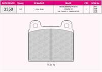 FREN BALATASI ON ALFA ROMEO SPIDER 115 77>93 , MERCEDES W114 68>76 W115 68>73 W113 68>71 , TRANSPORTER II 72 82