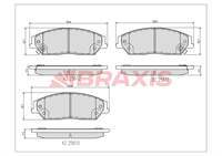 FREN BALATASI ON CAMRY 01 > 06 LEXUS ES 12 > 18